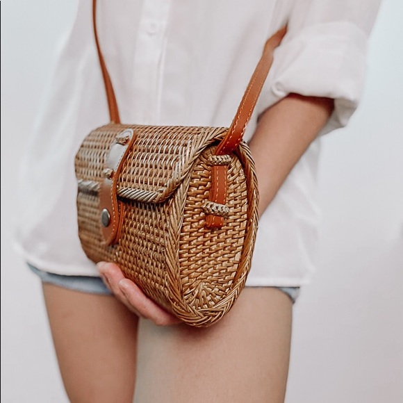 Mini Rattan bag - Picture 2 of 4